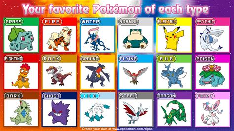 pick your favorite pokemon.